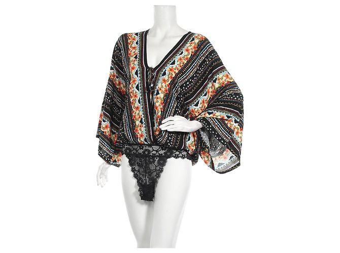 Camicetta Body Free People in Viscosa Multicolore L