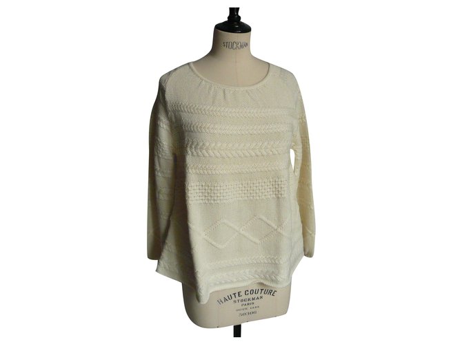 acrylic cable knit sweater