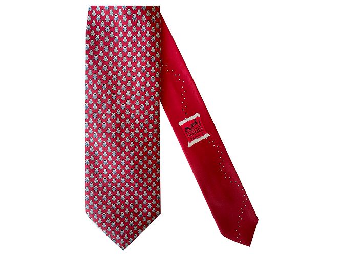 Hermès Pingloo twillbi tie Red
