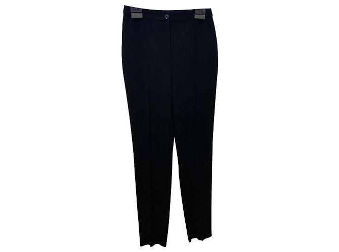 Chanel Hose, Gamaschen Schwarz