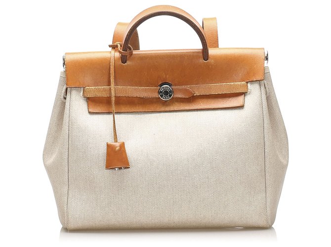 Hermes Herbag - Canvas Strap