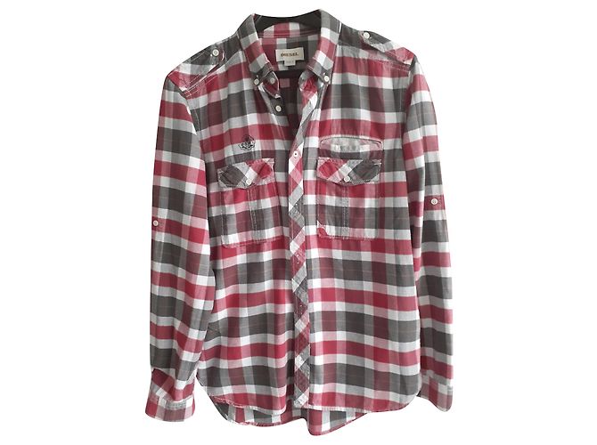 Camicia Diesel in cotone multicolore