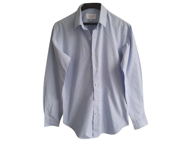 Autre Marque chemises Coton Bleu clair  ref.246988