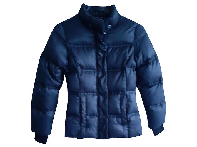 Comptoir Des Cotonniers Schwarze Daunenjacke Mädchen