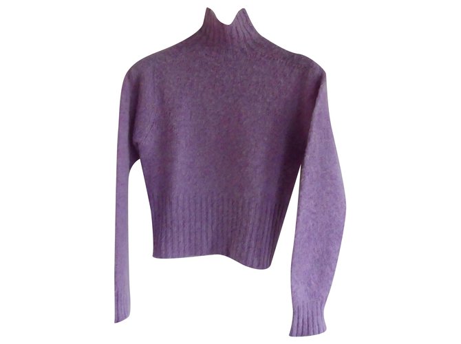 Victoria Beckham Knitwear Purple Wool  ref.247043