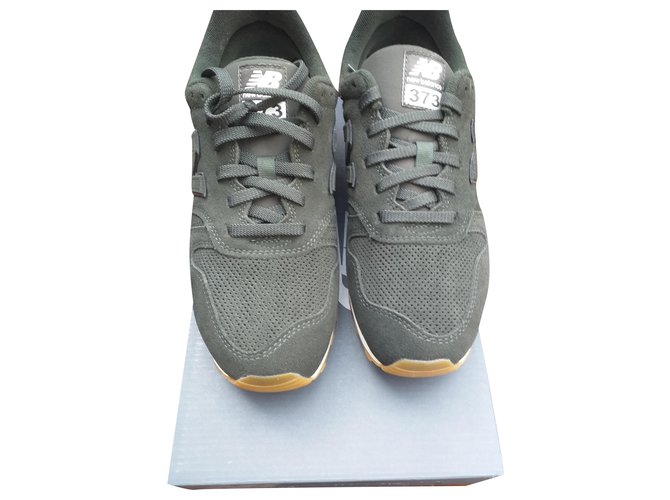 New Balance sneakers Toile Kaki  ref.247073