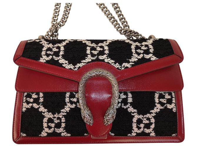 gucci tweed bag