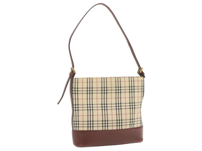 Burberry Umhängetasche Beige Synthetisch  ref.247138