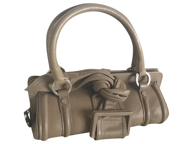 Givenchy Handbags Beige Leather  ref.247334