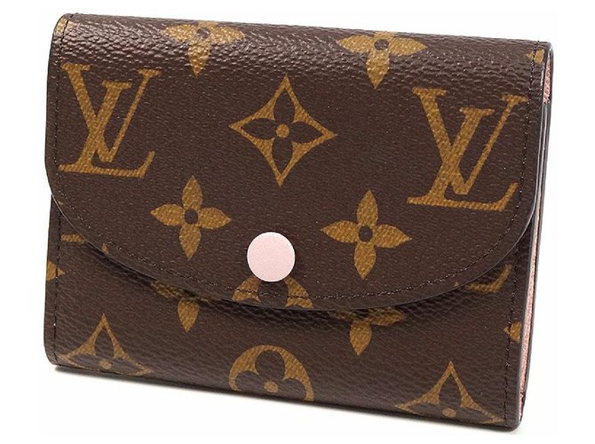 Louis Vuitton Rosalie Womens coin case M62361 Rose Ballerine Cloth