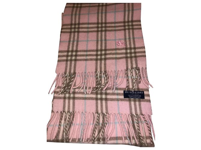 Burberry sciarpe Rosa Lana