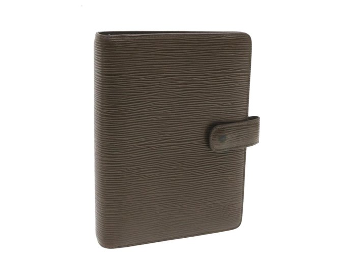 Louis Vuitton Agenda Cover Brown Leather  ref.248020