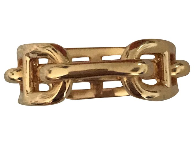 Hermès Catena di ancoraggio D'oro Placcato in oro  ref.248151