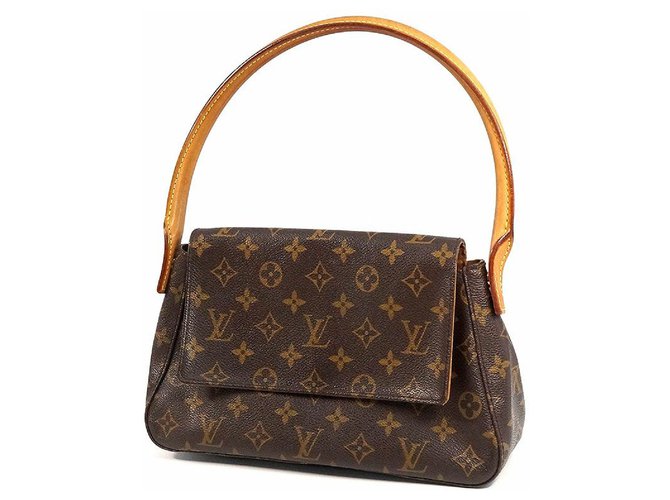 Louis Vuitton Brown Monogram Loop Shoulder Bag