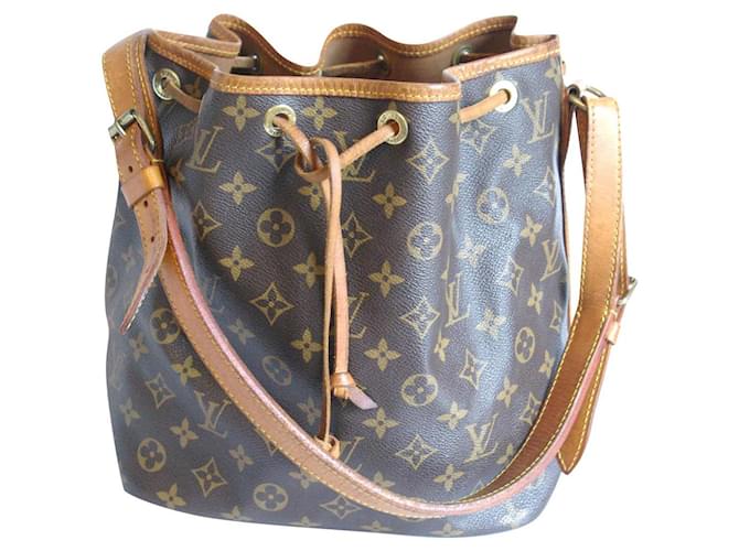 Louis Vuitton Monogram Noe PM - Brown Bucket Bags, Handbags