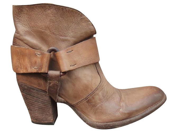 Botas Sartore p 39,5 Nova Condição Castanho claro