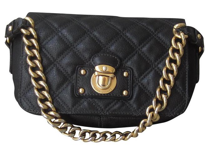 Marc Jacobs Handbags Black Leather  ref.248519