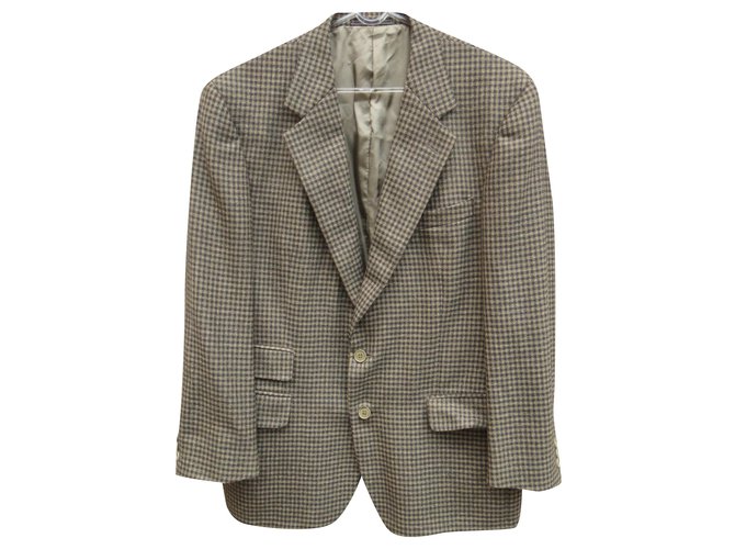 Gucci t jacket 48 Brown Wool  ref.248557