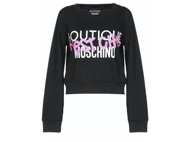 Moschino Knitwear Black Cotton  ref.248626
