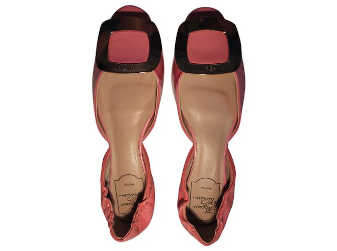 Bailarina Dorsay de Roger Vivier Rosa