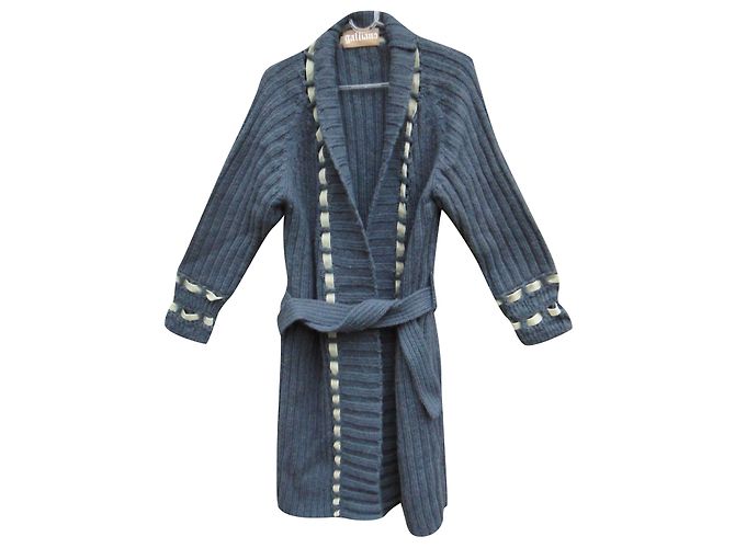 Galliano lange Strickjacke Größe M.