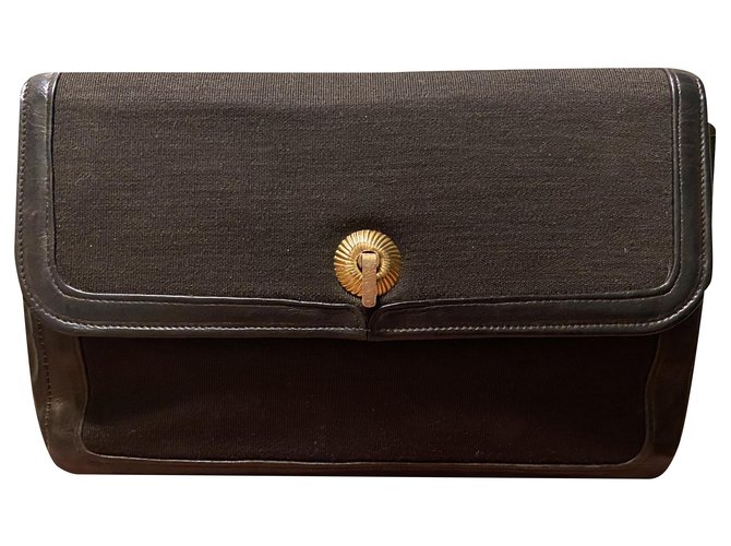 Bolso Chanel circa 1960 por Coco Marrón oscuro Piel de cordero  ref.249039