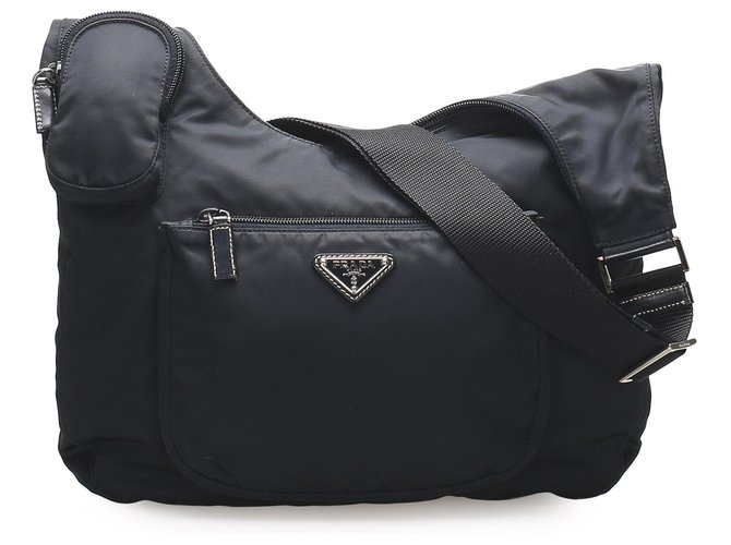Prada Tessuto Crossbody Bag - Blue Crossbody Bags, Handbags - PRA871966