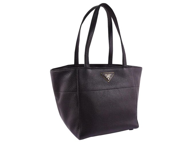 Prada Nero Pelle  ref.249231