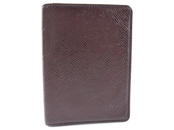 Louis Vuitton card case Leather  ref.249233
