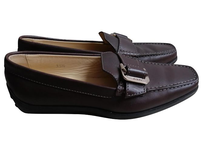 Scarpe stringate Tod's in pelle marrone
