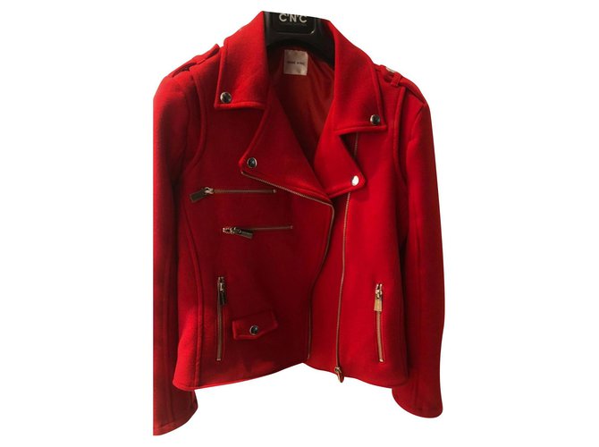 Anine Bing Jackets Red ref.249349 Joli Closet