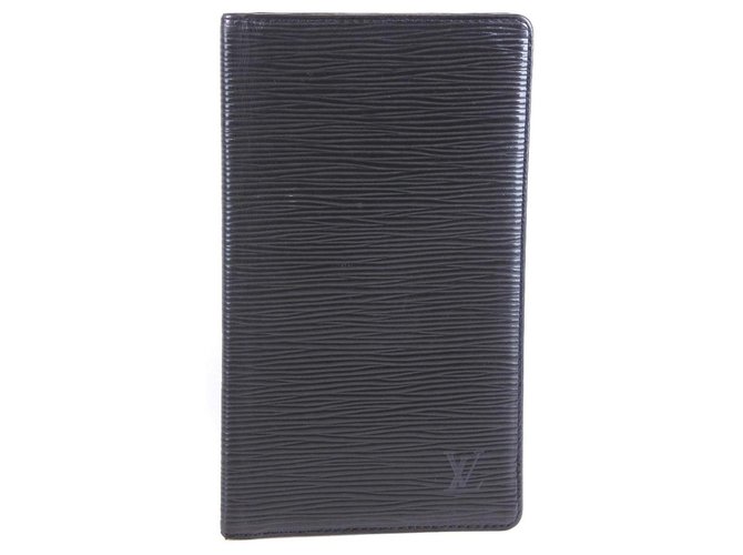 Louis Vuitton Brazza Black Leather  ref.249585