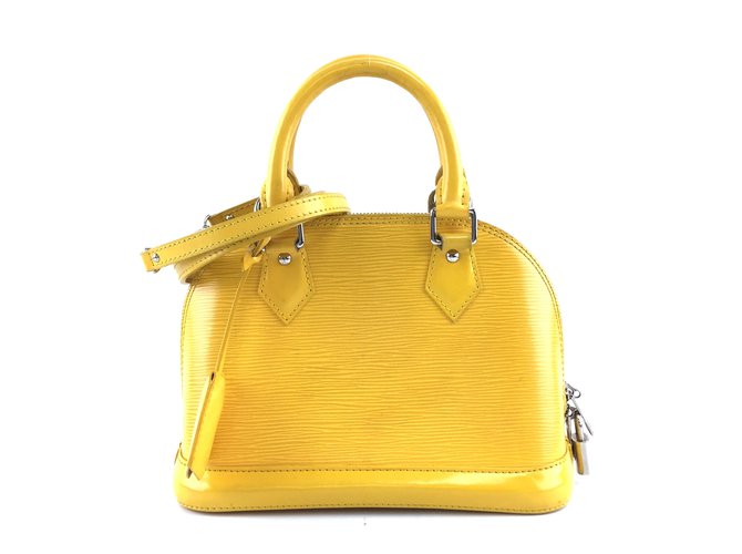 Louis Vuitton Ombre Bags Yellow Leather ref.618481 - Joli Closet