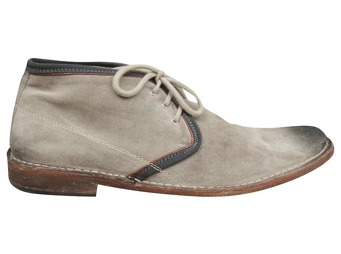 bottines Dolce & Gabbana p 45 Gris