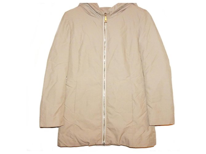 Autre Marque Valstar Milano hooded Jacket Beige Polyamide  ref.249980