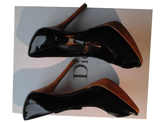 Christian Dior Dior Starlet Black Patent leather  ref.250083
