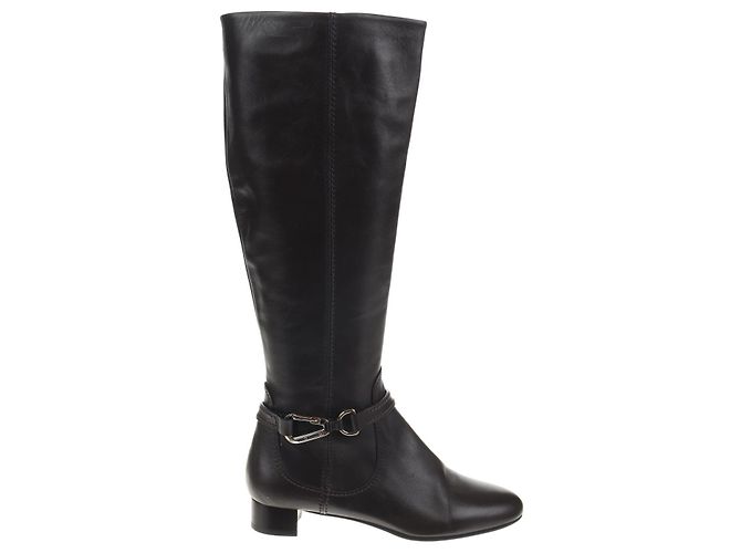 Botas Bally de couro marrom