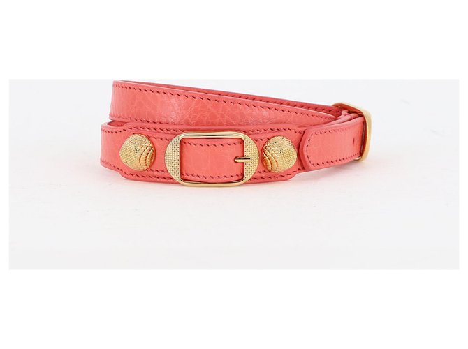 Balenciaga bracelet Red Leather  ref.250119