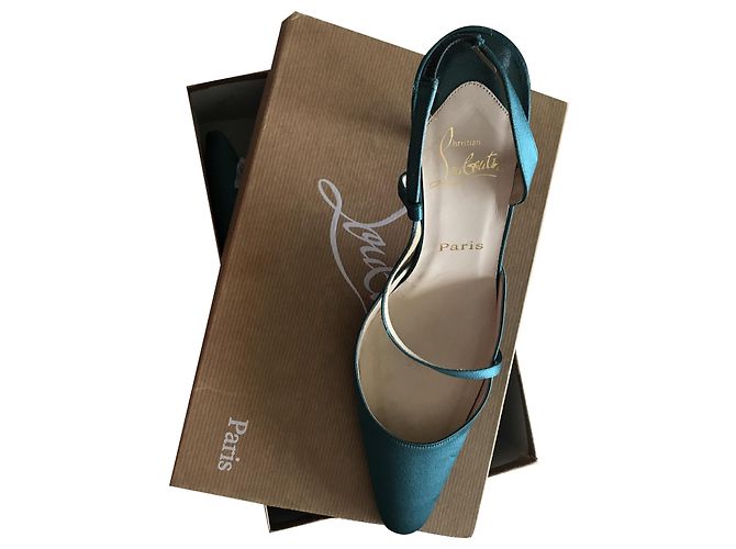 Autre Marque Louboutin Sneaker Marineblau Stahl