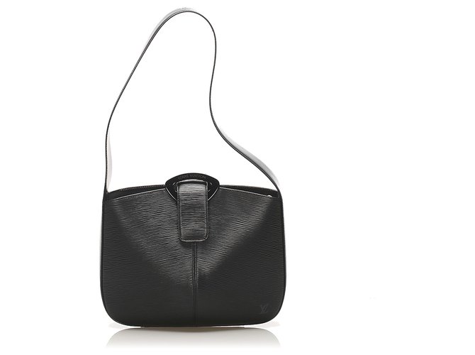 Black Louis Vuitton Epi Reverie Shoulder Bag