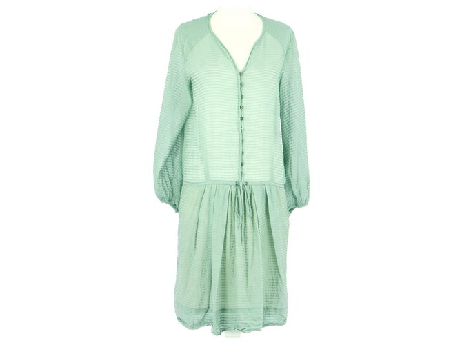 Isabel Marant Etoile robe Light blue Cotton  ref.250526