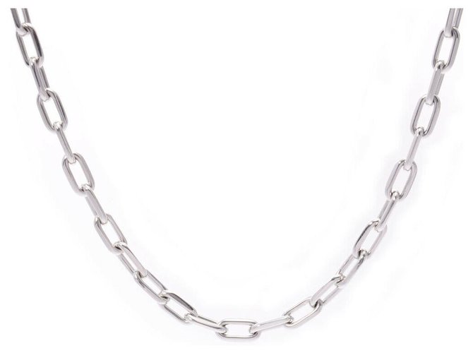 cartier necklace silver
