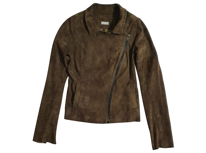 Autre Marque Utzon Lederjacke Braun