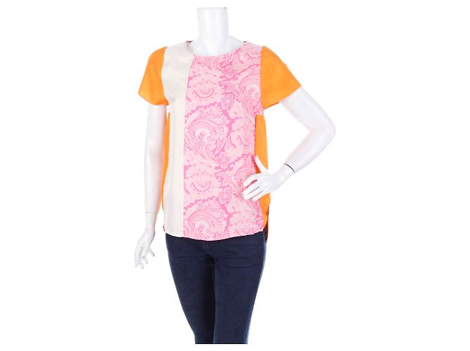 Top de seda By Malene Birger Multicolor