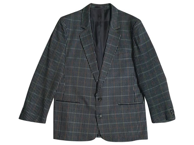 Christian Dior Giacche blazer Multicolore Lana  ref.251350
