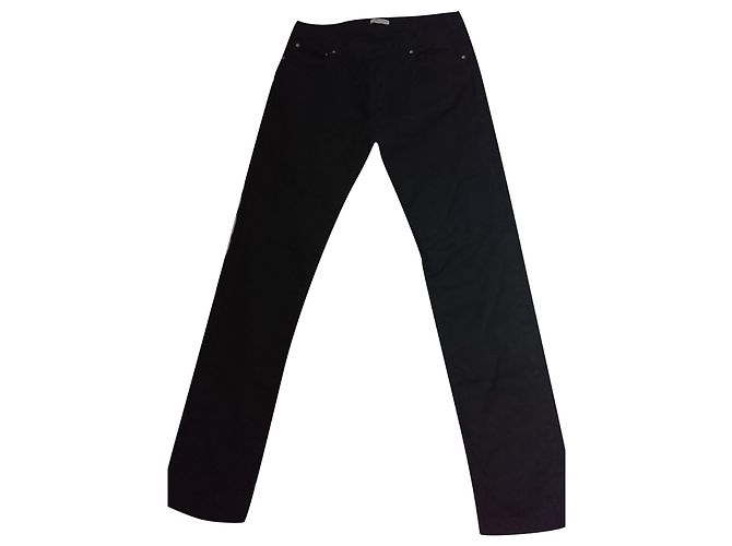 Vaqueros Bottega Veneta de algodón negro