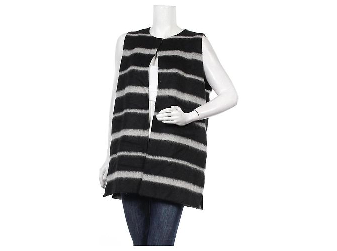 Cardigan Marella Nero Cotone Lana