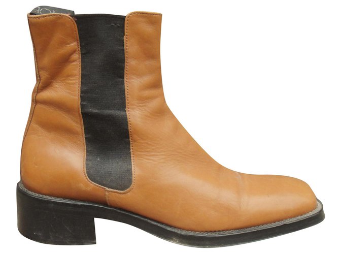 Free Lance p boots 37,5 Light brown Leather  ref.251468