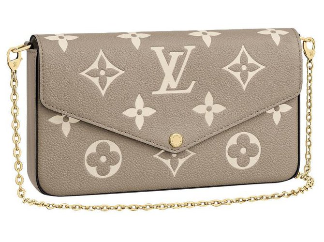 Louis Vuitton, Bags, Louis Vuitton Felicie Monogram Empreinte Crossbody  Bag Or Clutch No Inserts