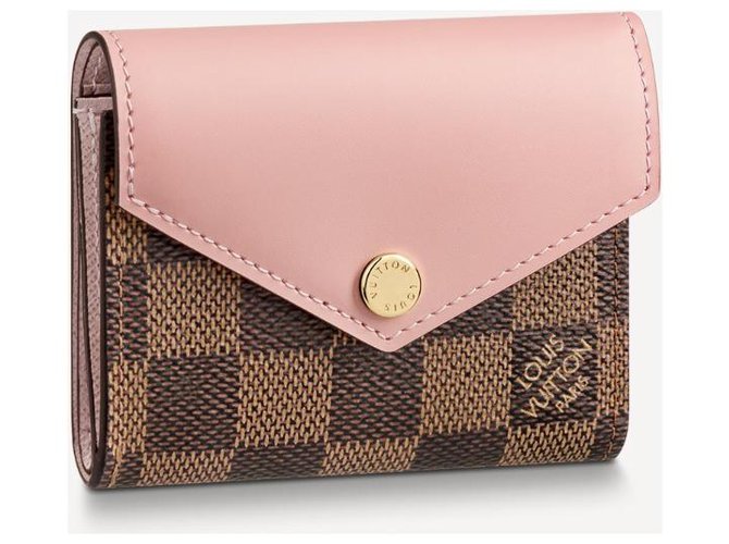 Louis Vuitton LV zoe wallet new Pink Leather  ref.251504